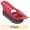 Red, variant on Progressive Thin Apple Slicer, Red, Gray, 1 ea