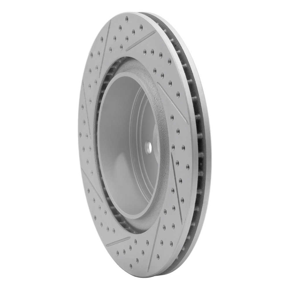 Dynamic Friction Company 830-39021R DFC Geoperformance Rotor - Drilled and Slotted