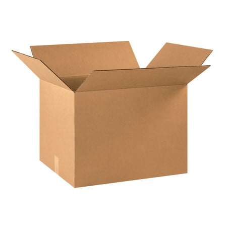 Box Partners Corrugated Boxes 22" x 16" x 16" Kraft 15/Bundle 221616