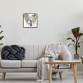 thumbnail image 2 of Stupell Industries Urban Blue Graffiti Heart Abstract Painting Black Framed Art Print Wall Art, 12 x 12, 2 of 8