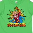 thumbnail image 4 of Inktastic Soccer Girl Superhero Girls Toddler T-Shirt, 4 of 5