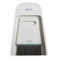 thumbnail image 3 of Juego de recogedor de escoba portátil Yuarrent reutilizable lavable Gris blanco, 3 of 6