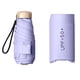 thumbnail image 3 of Mini Paraguas De Protección Solar Con Estuche Para Hombres Y Mujeres Paraguas Resistente Para Automóvil Morado Claro SM SunniMix Cubierta de lluvia compacta, 3 of 8
