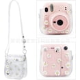 thumbnail image 2 of Mistaha Polaroid mini11/8/9/40 small daisy transparent shell case with shoulder strap, 2 of 6