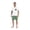 07-Green-Leaves, variant on Iceglad Men's Pajamas Set Long Sleeve Sleepwear with Pockets Comfortable Lightweight Pjs Sets for Men
