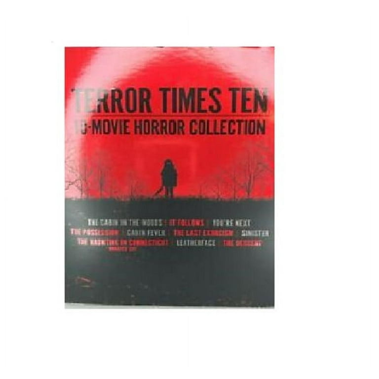 LIONSGATE Terror Times Ten 10 Movie Horror Collection DVD