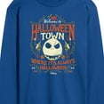 thumbnail image 3 of The Nightmare Before Christmas - Halloween Town Sign - Men's Long Sleeve T-Shirt, 3 of 5