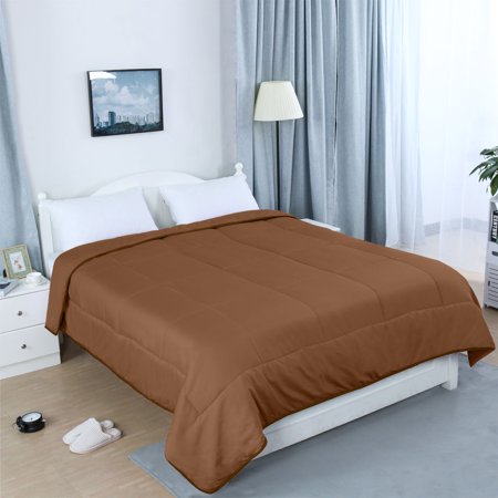 Piccocasa Alternative Comforter Polyester Hand Washing Coffee