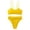 Yellow Bathing Suits for Women, variant on ylioge Womens Two Piece Swimsuits Tankini Ribbed Built in Removeable Bras Bikini Bathing Suits Ladies Solid High Waisted Swimsuit