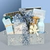 Silver Sparkling Water Lilies Spa Basket