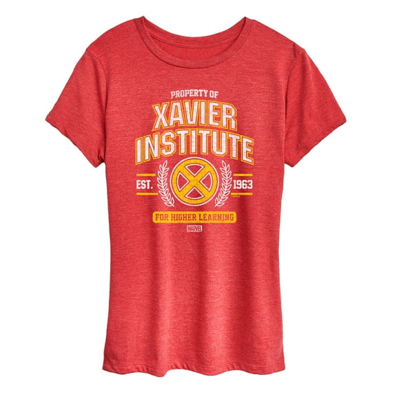 Marvel X-Men - Property Of Xavier Institute - Women's Short Sleeve Graphic T-Shirt