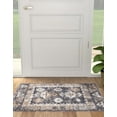 thumbnail image 3 of Unique Loom Eco Southwestern Collection Area Rug - Springdale (5' 3" x 8' Rectangle Charcoal Gray/Ivory), 3 of 7