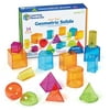 Learning Resources View-Thru Geometric Solids, Set of 14