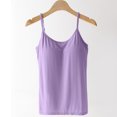 thumbnail image 5 of Women's Adjustable Spaghetti Strap Cami Tank Top Cropped Stretchy Basic Layering Casual Summer Daily Tops 2026, L, 5 of 6