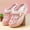 Pink, variant on Women's Comfortable EVA Garden Clogs, Closed Toe Sandals For Indoor/Outdoor Home And Beach Use, Soft Sole Ventilated Shoes