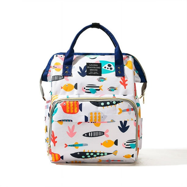 Mochila Panales Mama Al Aire Libre Con Multiples Bolsillos Multifuncionales Walmart en linea