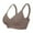 Brown, variant on Women Bras 40 Buttery Soft Wireless Full Coverage Stretch Comfort Strap Shaping Chest