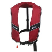 Lifesaving Pro Premium Automatic/Manual Inflatable Life Jacket Life Vest Inflate Survival Aid PFD 275N Buoyancy XXXL Size for Adult NEW Red Color