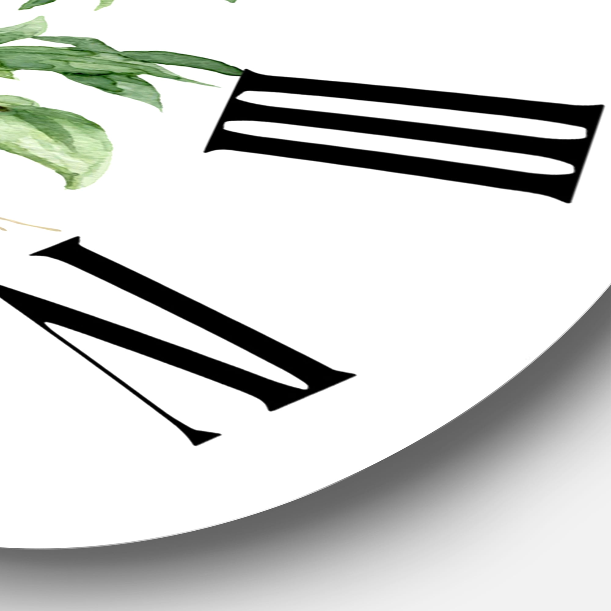 Designart 1 in Traditional Wall Clock