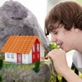 thumbnail image 4 of 200 Pcs Roof Tiles Building Set Miniature Tiles Mini Shingles Tile Kitchen Garden Accessories, 4 of 8