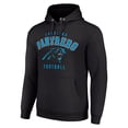 thumbnail image 2 of Unisex Starter Black Carolina Panthers Logo Pullover Hoodie, 2 of 3