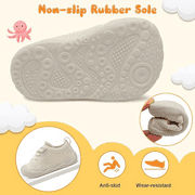 Barerun Baby Knit Breathable Non-Slip Comfortable Walking Shoes for Newborns