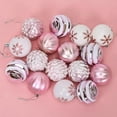thumbnail image 3 of WE 16 pcs Christmas Tree Balls Xmas Decoration Ornaments Christmas Ball Ornaments 6cm, 3 of 7