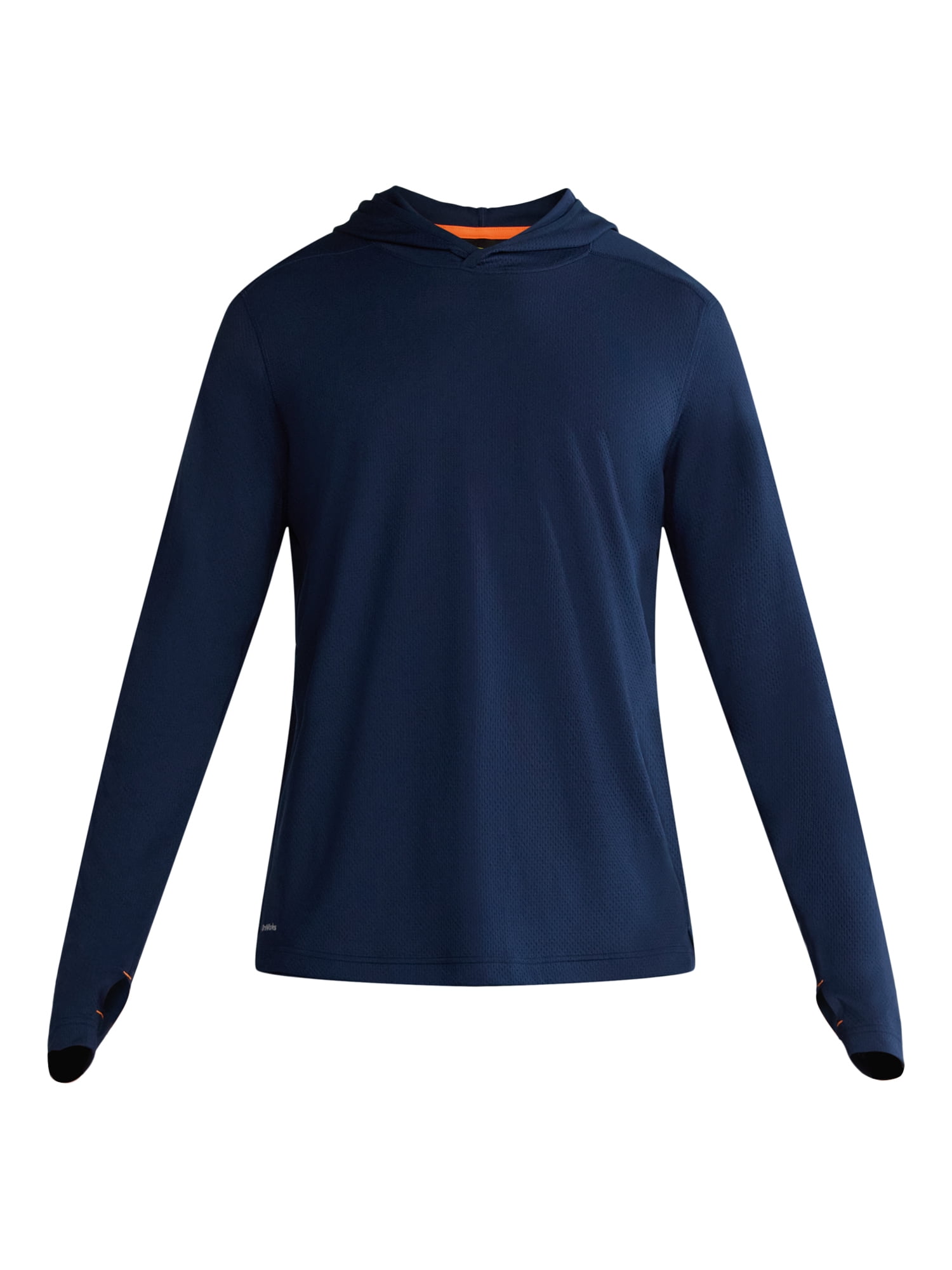 Athletic Works Men's & Big Men's Active Mesh Long Sleeve Hoodie, Sizes S-3XL