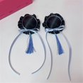 thumbnail image 4 of Stylish Hair Bun Hairpins Ancient Chinese Traditional Charm Hair Accessories For Cartoon Dancers And Cosplay Enthusiasts Red, 4 of 4