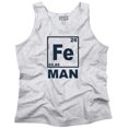 thumbnail image 3 of Fe Iron Science Elements Superhero Tank Top T Shirts Men Women Brisco Brands X, 3 of 7