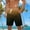 Brown, variant on Dovford Swim Trunks Men 7 Inch Mesh Liner Stretch Men's Bathing Suit Swimming Trunks for Men Beach Shorts Print Swim Shorts