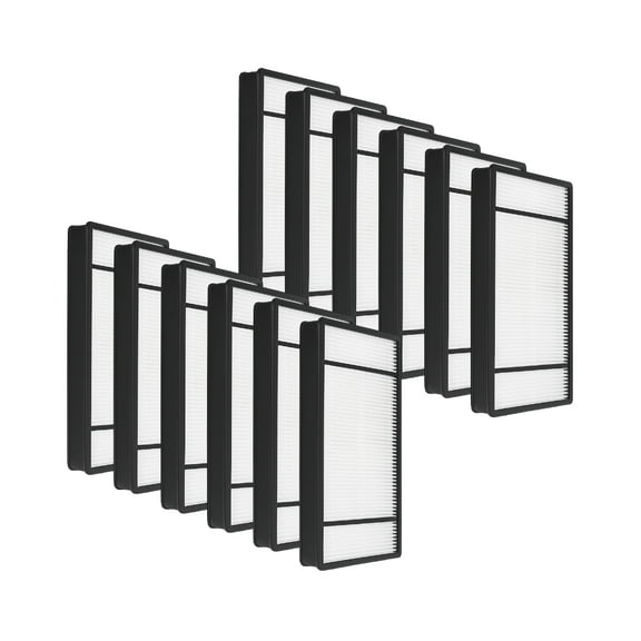True HEPA Filter Replacement For Honeywell HRF-H2 Fits Air Purifier Model HPA050, HPA150, HPA060, HPA160, HHT055 and HHT155, 12 Filters
