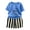 Blue, variant on Kogui Kids Playwear Outfits Kid Toddler Boy Clothes Short Sleeve Shirt and Shorts Summer Clothing Set 5T 6T (Yellow,5-6 Years)