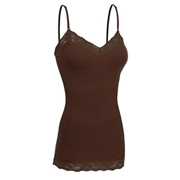 brown camisole tops uk