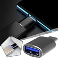thumbnail image 4 of USB-C USB 3.1 Type C Male To USB 3.0 Female Data OTG Converter Adapter, 4 of 8