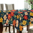 thumbnail image 5 of Yayeee Tablecloths 60" x 108" Rectangle Wrinkle Resistant Party Table Cover, Vibrant Flowers, 5 of 8