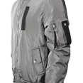 thumbnail image 4 of Ma Croix Premium MA-1 Padded Bomber Flight Jacket Slim Windbreaker, 4 of 4