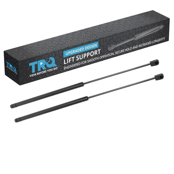 TRQ Back Glass Lift Support Set Fits 07-14 Cadillac Chevrolet GMC