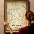 thumbnail image 6 of Magnolia Vintage Map Prints Canvas, Texas Map Art Canvas, Canvas, Magnolia Map City style vintage Canvas , Canvas Wall Art, Street Map Artwork Canvas, 6 of 6
