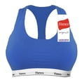 thumbnail image 1 of Brasier Hanes para Mujer, Originals Espalda Cruzada Azul Talla GD, 1 of 4