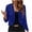 Blue, variant on Women's Sparkly Sequin Crop Cardigan Casual Long Sleeve Open Front Glitter Party Blazer Jacket Shiny Cropped Bolero Shrug for Party Dresses