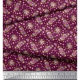 thumbnail image 3 of Soimoi Pink Cotton Poplin Fabric Rose & Floral Printed Fabric 1 Yard 42 Inch Wide, 3 of 3
