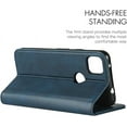 thumbnail image 3 of Designed for Pixel 4a Wallet Case,Premium PU Leather Flip Folio Case with Card Slot,Stand Holder,Magnetic Closure TPU Case for Google Pixel 4a 4G 5.81 Inch,Navy Blue, 3 of 7