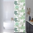 thumbnail image 3 of St. Patrick's Day Window Privacy Film, Green Ombre Lucky Clovers Static Cling UV Sun Blocking Heat Control Window Tint Day and Night, Non-Adhesive Reusable One Way Windows Privacy Cover 17.7''x78.7'', 3 of 7
