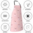 thumbnail image 6 of Rateoe Pig Polka Dot Aprons with Pocket,Men Womens Aprons Waterproof Adjustable Cooking Aprons for Kitchen Gardening and Salon, 6 of 7