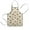 Beige Origami Dinosaurs, variant on Beige Origami Dinosaurs Pattern Kids Aprons for Girls and Boys,Adjustable Neck Strap Toddler Aprons for Kids Cooking Baking