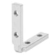 thumbnail image 3 of Accesorios para perfiles de aluminio, 10 piezas de perfil de aluminio interior, conector de esquina interior de perfil de aluminio, soporte de ángulo recto de perfil de aluminio, aspecto llamativo, 3 of 8