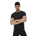 thumbnail image 4 of Valcatch Mens Quick Dry Short Sleeve Compression Shirts Sports Baselayer T-Shirts Tops Workout Rash Guard Shirt, 4 of 9