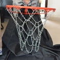 thumbnail image 5 of Filet de Basket-Ball en Acier Résistant Filet de Basket-Ball de Remplacement Standard en Acier Galvanisé Chaîne de Basket-Ball Net Antirouille, 5 of 5
