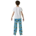 thumbnail image 5 of FORMRS Kids Pajama Pants with Pockets Size 13-14Y Boys Lounge Sleep Bottoms, Blue Cartoon Truck Pattern, 5 of 8